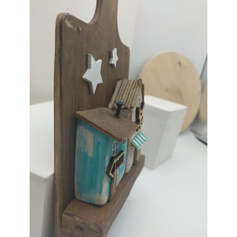 Papillon in legno Ancore con scatola regalo personalizzata – Idea's Cottage